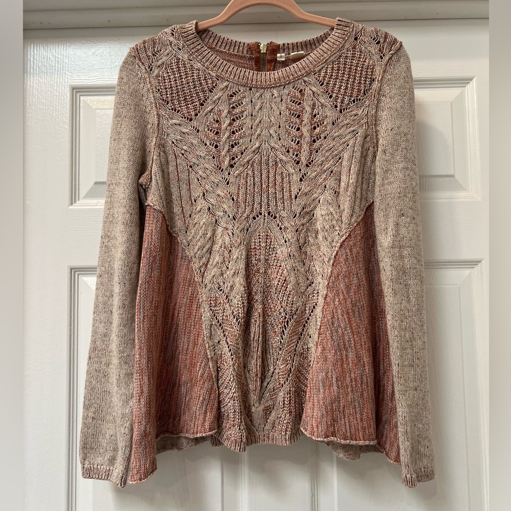 Anthropologie Moth Size Small Antia Swing Fall Top